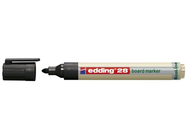 Whiteboardpenn EDDING 28 sort 